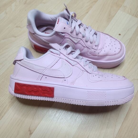 Nike Women's Air Force 1 Fontanka Foam Pink - Picture 1 of 7